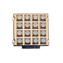 Custom design 4x4 matrix illuminated keypad